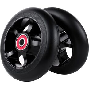 2Pcs 100 mm Pro Stunt Scooter Wheels with Abec 9 Bearings for MGP/Razor/Lucky/Envy/Vokul Pro Scooters Replacement Wheels