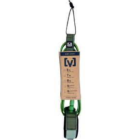Victory 9' Premium Regular Longboard Ankle Leash - Leg Rope - 7mm Urathane, 2 Dual Stainless Steel Swivels, Detachable Rail Saver w/Key Pocket, Custom String, Pro Team Design
