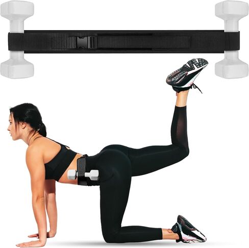 Hip Thrust Belt with Slip-Resistant Padding - Ideal for Gym, Home, and On-the-Go Workouts in Saudi Arabia