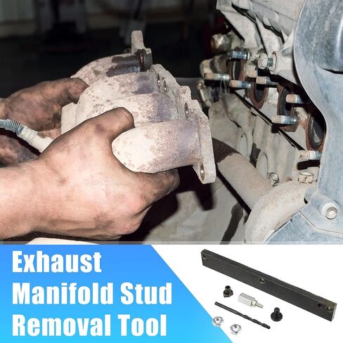 X AUTOHAUX 1 Set Outlet Exhaust Manifold Stud Removal Tool Hardware Kit for Ford F150 F250 F350 4.6L 5.4L V10 Engines in Kuwait