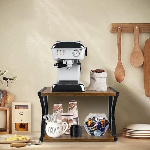 حامل طابعة Unistyle مع وسادات مضادة للانزلاق لتنظيم المساحة، وحامل سطح المكتب للطابعة كرف تخزين، ورف للكتب، وصينية مزدوجة الطبقات لتنظيم المكتب المنزلي in Kuwait