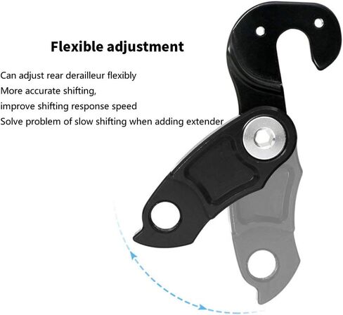 شماعة Derailleur الخلفية للدراجة، موسع شماعات Derailleur YC-02 من سبائك الألومنيوم إطار هوك للدراجة الجبلية 40T-56T ودراجة الطريق 32T-42T in Kuwait