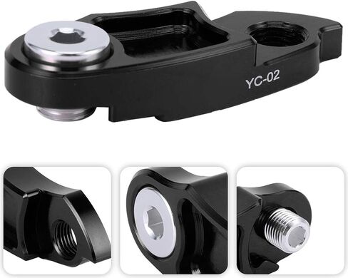 شماعة Derailleur الخلفية للدراجة، موسع شماعات Derailleur YC-02 من سبائك الألومنيوم إطار هوك للدراجة الجبلية 40T-56T ودراجة الطريق 32T-42T in Kuwait