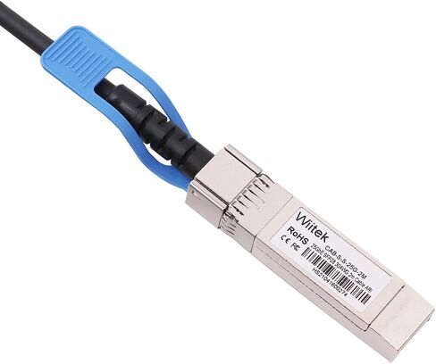 كابل Twinax 25 جيجا بايت SFP28 DAC، كابل نحاسي سلبي 1 متر 25GBASE-CR SFP28، متوافق مع Cisco SFP-H25G-CU1M، Ubiquiti، Juniper، Mellanox، Mikrotik، Netgear، Supermicro، مفاتيح مفتوحة المصدر in Kuwait