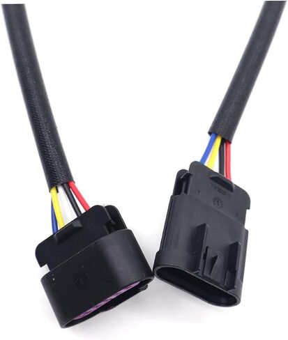 HiSport 5 Wire Mass Air Flow Connector - 24" Extension Harness MAF LS3 LS7 Compatible with GM Chevy Buick Pontiac Cadillac GMC Hummer SAAB. in Saudi Arabia