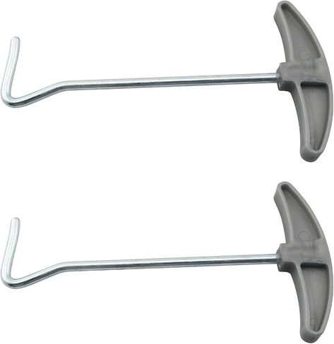 2pcs Tent Peg Puller Tent Stake Puller Tool Tent Peg Remover Tent Accessories Awning Stake Peg Puller for Camping in Saudi Arabia