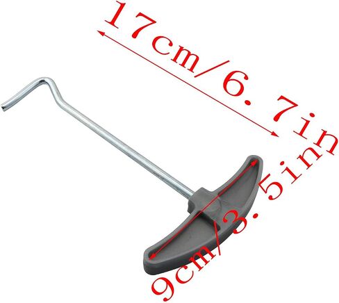 2pcs Tent Peg Puller Tent Stake Puller Tool Tent Peg Remover Tent Accessories Awning Stake Peg Puller for Camping in Saudi Arabia