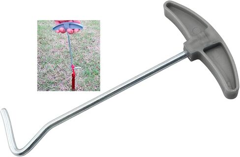 2pcs Tent Peg Puller Tent Stake Puller Tool Tent Peg Remover Tent Accessories Awning Stake Peg Puller for Camping in Saudi Arabia