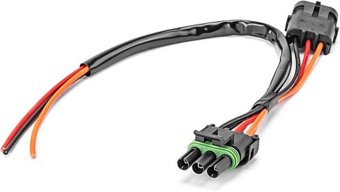 WeiSen X3 Tail Light Seat Auxiliary Power Plug for License Plate Whip Rear Chase Light Harness Compatible with 2017-2024 Can-Am Maverick X3 MAX Turbo in Saudi Arabia