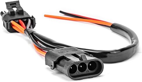WeiSen X3 Tail Light Seat Auxiliary Power Plug for License Plate Whip Rear Chase Light Harness Compatible with 2017-2024 Can-Am Maverick X3 MAX Turbo in Saudi Arabia