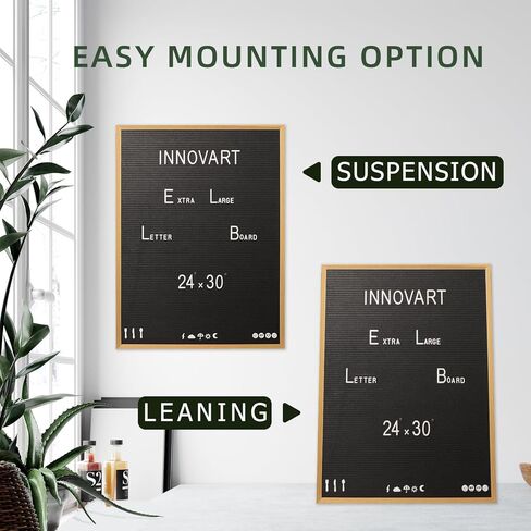 لوح رسائل كبير جدًا مقاس 24 بوصة × 30 بوصة، لوح رسائل أسود مع إطار من خشب البلوط الصلب، لوحة قائمة مع حروف وأرقام قابلة للتغيير، لوحة قائمة أسعار الصالون للإعلان، الأعمال والمطاعم in Kuwait