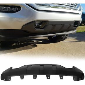 ECOTRIC Front Bumper Skid Plate Compatible with 2016-2019 GMC Sierra 1500 - Replace for 23243493; GM1015123 Protective Armor Engine Undercover Chrome