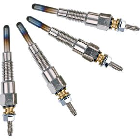 16851-65510 16851-65512 For Kubota Glow Plug Compatible with Kubota D722 D902 D905 D1005 D1105 V1505 V1305 Z482 RTV900 RTV1100 Tractor B1700D B1700E ZD326 ZD331 Mower BX1800D BX1830D Engine