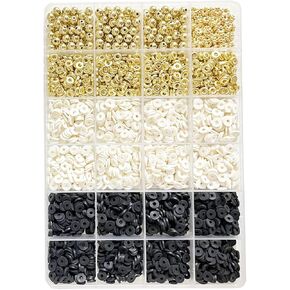 أساور Gemnbo Make Kit ، حبات بذور زجاجية 2 مم من أجل Make Jewelry Kit 17000pcs ، مجموعة صداقة من صنع البالغين للنساء ، حبات مجموعة أدوات DIY مع السحر والمعلقات