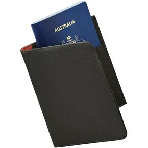 Alpaka Ark Bifold Passport Wallet - حامل جواز السفر مع X -PAC VX21 نسيج مقاوم للطقس ، إثبات الأشعة فوق البنفسجية ، فتحة جواز السفر ، 3 بطاقة ، نقود ، وثائق تدور للرجال الرحلات سفر الأسرة (الأخضر)
