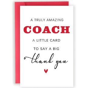 شكرًا لك Coach Card ، هدايا تقدير المدرب للرجال ، هدايا عيد ميلاد كرة السلة لكرة السلة لكرة السلة