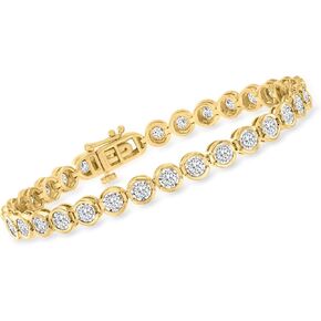 Ross-Simons 3.00 CT. T.W. سوار تنس الماس محي