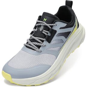 Kricely Men's Trail Running Shoes Wide Toe Box Shoes for Men Walking Sneakers