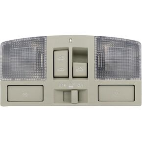 APPERFiT BBM6-69-970B-75 Overhead Console w/Sunroof Switch & Dome Light for Interior Roof Compatible with Mazda3 2010 2011 2012 2013 Ceiling Map Reading Light Accessories Parts