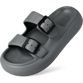 Kvbabby Cloud Sandals for Kids Slippers Girls Slides Slippers Slippers Ultra Cushion Quick Drying Anti-Slip