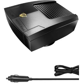 سخان سيارة 12V 150W ، 2 في 1 تسخين سريع إزالة الجليد defogger