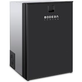 BODEGA [Upgraded 12 Volt Refrigerator, RV Refrigerator APP Control, 45L(1.6cu.ft) RV Fridge and Freezer, Electric Cooler with Lock, (-4℉-46℉) Fridge freezer 12/24V DC for Truck, RV, Camping, Travel