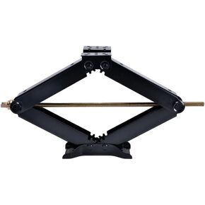 Bastion Distribution 24" Titan Lift Scissor Jack with Crank Handle | 7500lbs Capacity | Adjustable Height 4"-24" | Heavy-Duty Stabilizer for RVs, Trailers, and Campers | BD-7500MSJ24