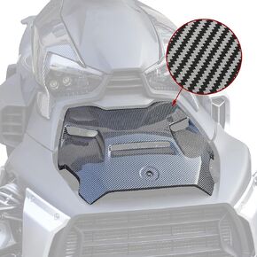 SAUTVS Epic Hood Panel for Can-Am Ryker, Carbon Fiber Color Style Epic Turbo Hood Scoop for Can-Am Ryker 600 900 & Ryker Rally Edition 2019-2025 Accessories (1PC, Replace #219400877)