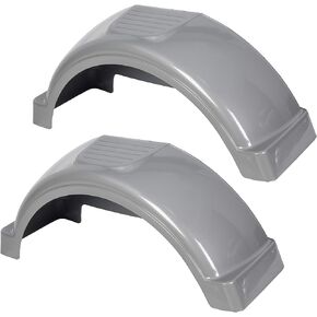 Ecotric Single Axle Trailer Fenders 13 "إطارات العجلات (مجموعة من 2)