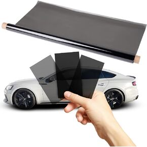 فيلم True Line Automotive Window Film - 99 ٪ رفض الأشعة فوق البنفسجية ، 20 ٪ لونًا ، درع الحرارة ، فيلم الخصوصية - 38 "