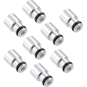 8pcs Fuel Injector Spacer Set Intake Manifold Truck Injector Replacement for LS1 LS6 Truck Injector Adapter Stylish Design