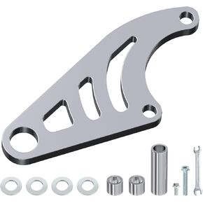 طقم مكابح فرامل فرامل الكروم الهيدروليكي متوافق مع COLEMAN CT100U 98CC 3.0HP Trail Mini Powerport Parts (Silver)