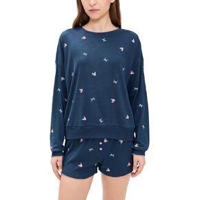PJ Salvage Women's Rose Pajama Top