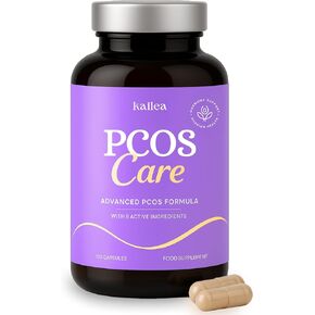 8-in-1 PCOS Support Supplement - 2,000mg Myo Inositol, NAC, Maca Root, Cinnamon, Chromium, Folate, Zinc, Vitamin D3 | Hormone Balance, Ovarian Health & Weight Management Support | 30-Day Supply