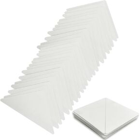 50 PCS Twlar لقمصان بولو ، لا توجد بقصات قميص من طوق البولو ، طوق قميص بولو ثابتًا لأي قميص مع ذوي الياقات البيضاء