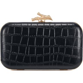 Clutch Purses for Women Evening/Wedding Chic Woven Bag Formal PU Leather Purse Designer Handbags for Women