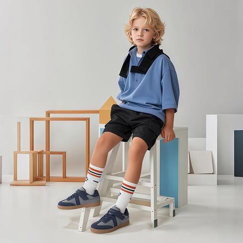 AMZZPIK Boys Girls Casual Shoes Comfortable Walking Zero Drop Skateboard Sneakers for Little Kid Big Kid in Saudi Arabia