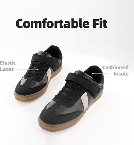 AMZZPIK Boys Girls Casual Shoes Comfortable Walking Zero Drop Skateboard Sneakers for Little Kid Big Kid in Saudi Arabia