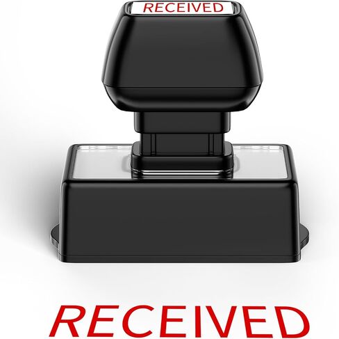 Paid Stamp Self Inking for Office, Accounts Payable, Retail Use, Business. Auto-Ink Technology, Clear & Continuous, Efficient Stamping - Bright Red Ink in Kuwait