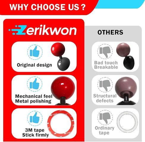 𝟯𝗠 Tape | Car Joystick Push Start Button Cover, Metal Push to Start Accessories, Car Starter Engine Start Stop Button Cover, Cool Car Accessories Interior Decor Push to Start Button Rocker, red in Saudi Arabia