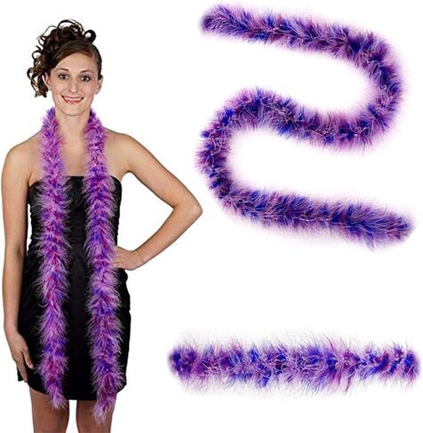 ZUCKER Marabou Feather Boas - Fluffy Costume Accessories, for Halloween Party, Carnival, Crafts, Dancing - 3-Pack in Kuwait