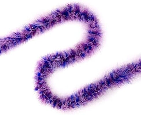 ZUCKER Marabou Feather Boas - Fluffy Costume Accessories, for Halloween Party, Carnival, Crafts, Dancing - 3-Pack in Kuwait