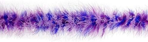 ZUCKER Marabou Feather Boas - Fluffy Costume Accessories, for Halloween Party, Carnival, Crafts, Dancing - 3-Pack in Kuwait