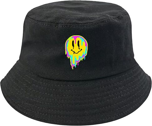 Unisex Bucket Hat Beach Sun Hat Aesthetic Fishing Hat for Men Women Teens, Reversible Double-Side-Wear in Saudi Arabia