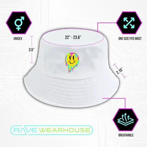 Unisex Bucket Hat Beach Sun Hat Aesthetic Fishing Hat for Men Women Teens, Reversible Double-Side-Wear in Saudi Arabia