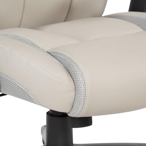 مكتب مكتب تنفيذي للمكتب العالي المترابط مع مقعد سميك مبطن وارتفاع الذراعين القابلة للتعديل ، الأسود in Kuwait