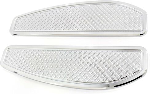 Chrome Anti-Slip Edrenged Driver Forboard Foot Foot Foot Foot for Harley Touring Road King Street Electra Glide Ultra 1986-2023 Softail 1986-2017 in Kuwait
