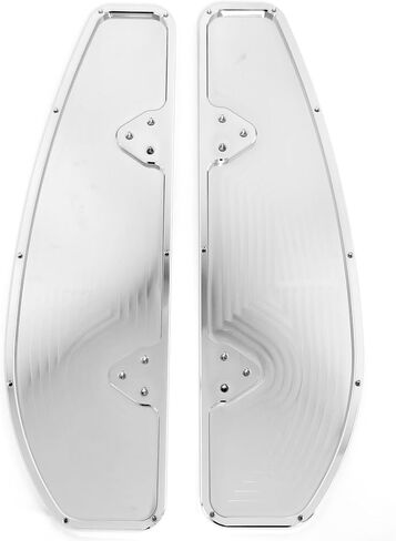 Chrome Anti-Slip Edrenged Driver Forboard Foot Foot Foot Foot for Harley Touring Road King Street Electra Glide Ultra 1986-2023 Softail 1986-2017 in Kuwait