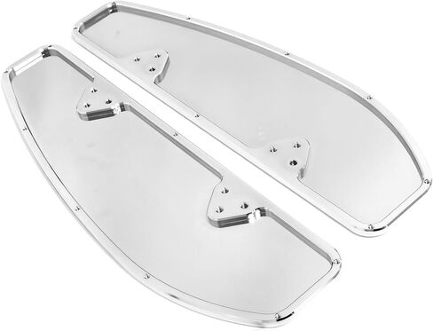 Chrome Anti-Slip Edrenged Driver Forboard Foot Foot Foot Foot for Harley Touring Road King Street Electra Glide Ultra 1986-2023 Softail 1986-2017 in Kuwait