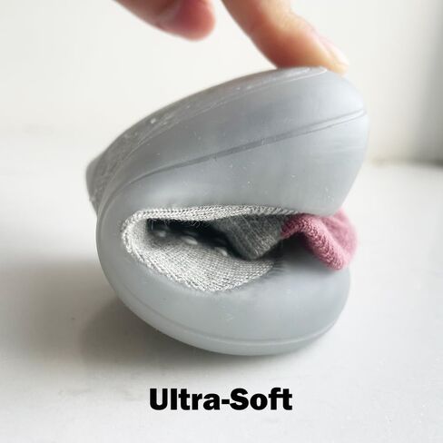 2 أزواج طفل جورب أحذية الأولاد الفتيات غير الانزلاق ناعم من المطاط وحيدات أحذية رياضية طفل رضيع in Kuwait